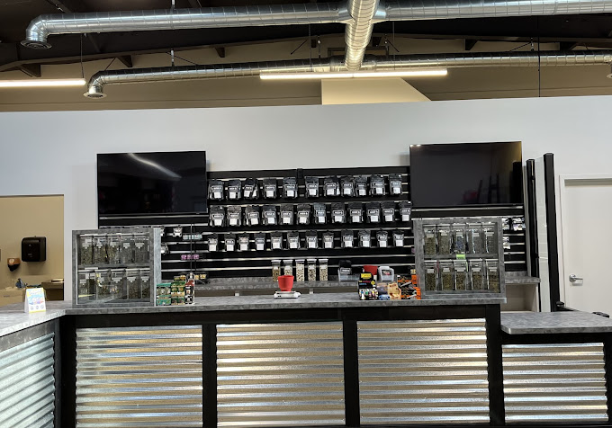 Inside High Q dispensary